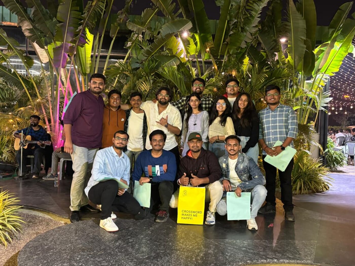 HEXSOCIETY core team and members at a community gathering